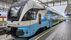 A Westbahn Kiss train