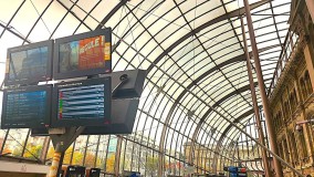 Inside Strasbourg Ville station