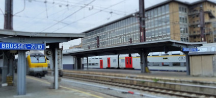 Arriving by non Eurostar trains at Bruxelles-Midi