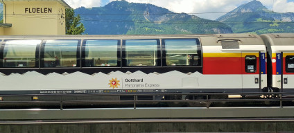 How to travel on The Gotthard Panorama Express