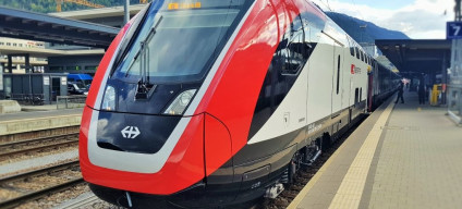 The smart exterior of these new Twindexx trains