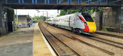 Azuma trains travel at up to 125 mph/200 kmh