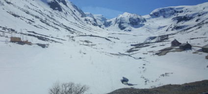 From the Oslo - Bergen train between Myrdal and Voss
