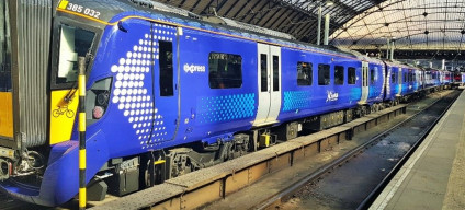 New electric trains operated by ScotRail