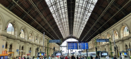 Gorgeous Budapest-Keleti station