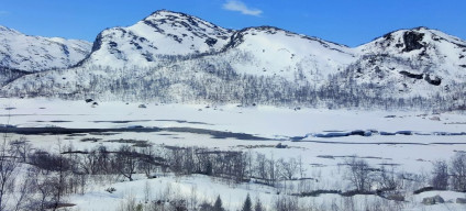 On the train journey between Oslo and Bergen