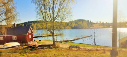 From a train heading to Oslo from Stockholm