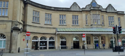 The main station building at Bath Spa has been little altered since it opened in 1840