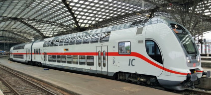 One of the relatively new Intercity 2 trains