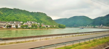 Through The Rhine Valley between Boppard and Koblenz