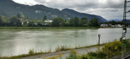 Heading east from Innsbruck at Kuftstein