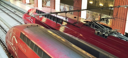 Thalys trains travelling between Bruxelles and Amsterdam call in Antwerpen