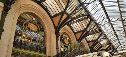 Le Train Bleu is the classiest dining option in the Gare De Lyon