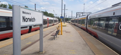 How to travel by train from London to Norwich