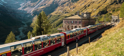 train journey to switzerland