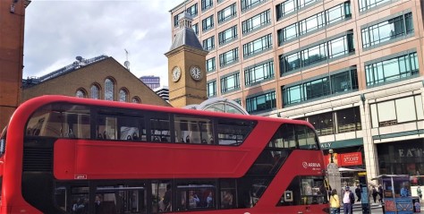 The entrance to Liverpool Street station on Bishopsgate