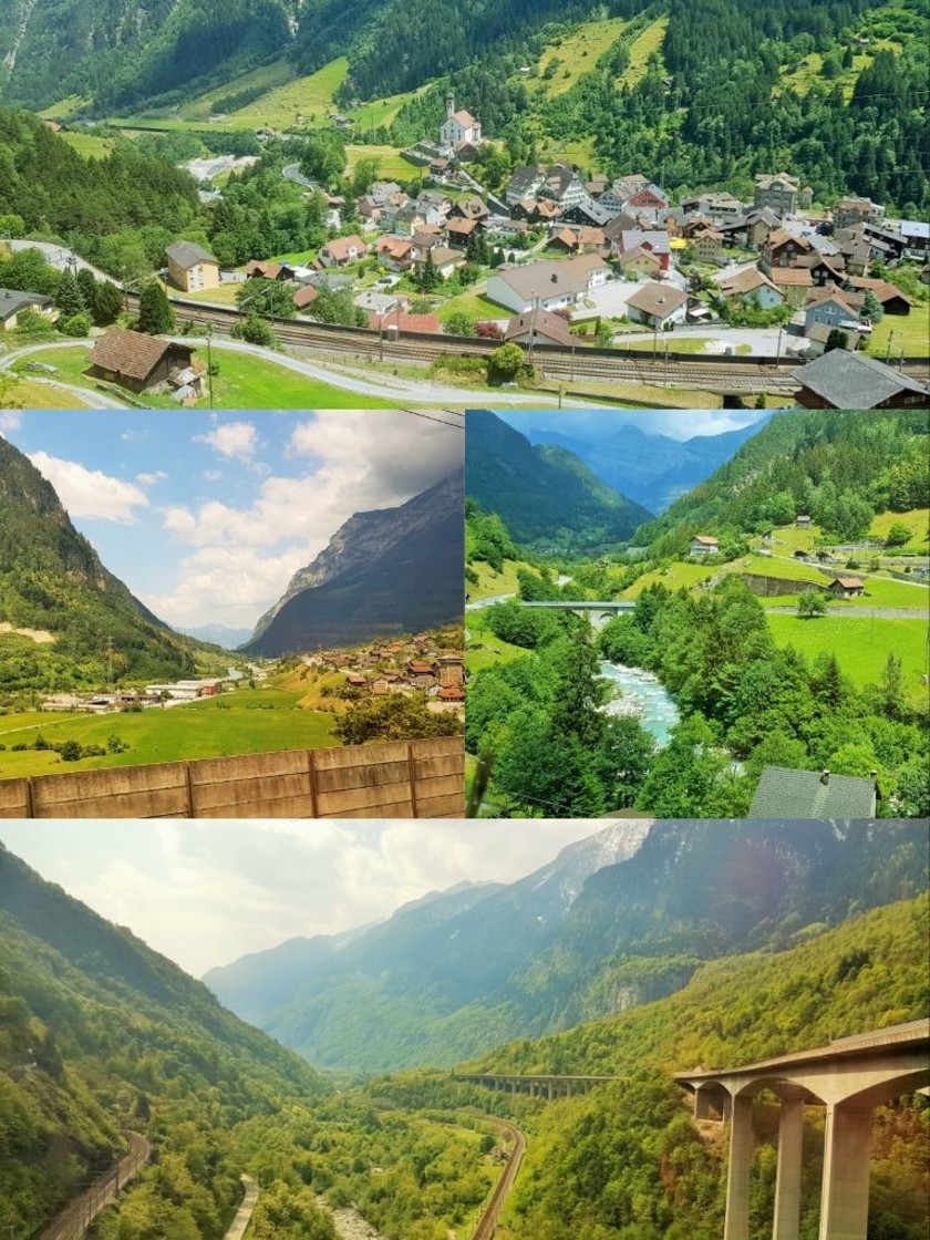 Take the new Treno Gottardo services in Switzerland
