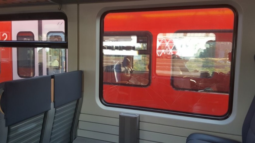 Interior and exterior of a typical S-Bahn train