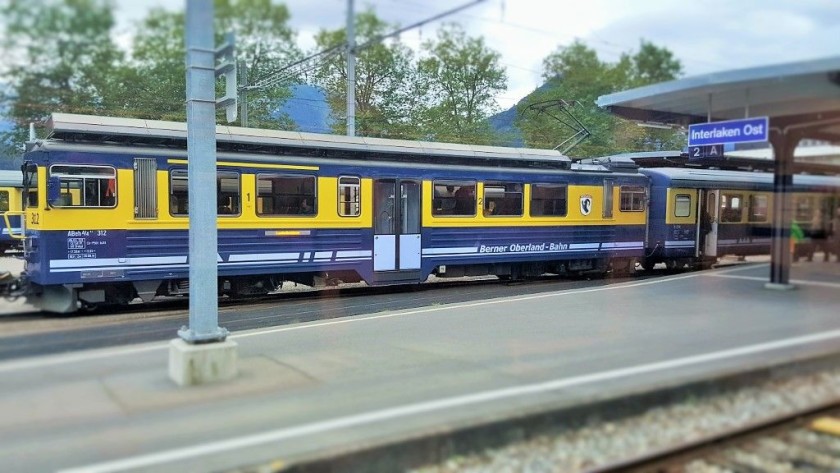One of the older BOB trains