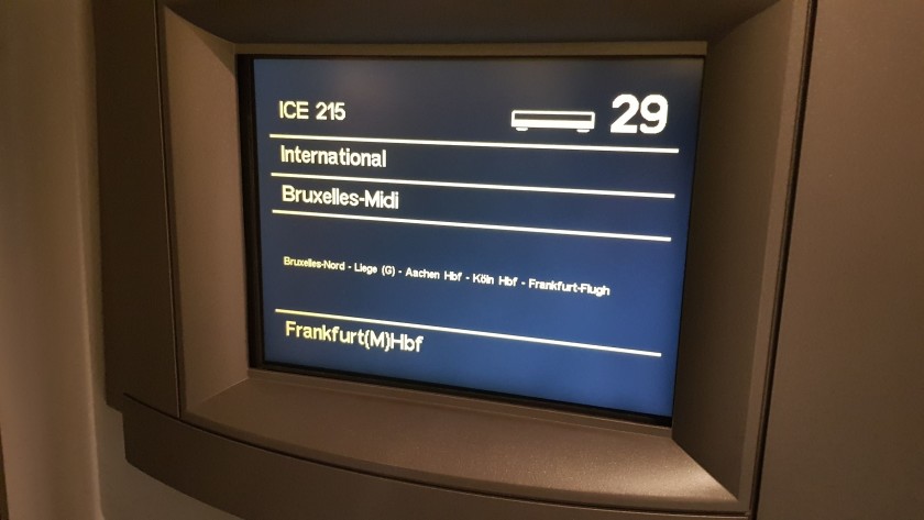 Travelling by an ICE 3 train | ShowMeTheJourney