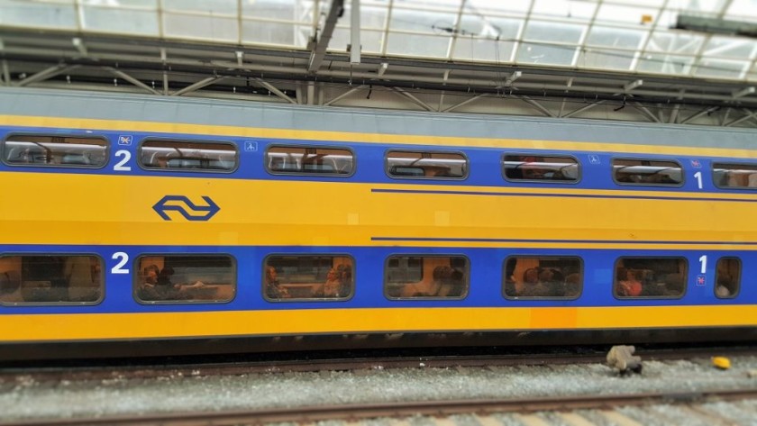 A double deck InterCity train