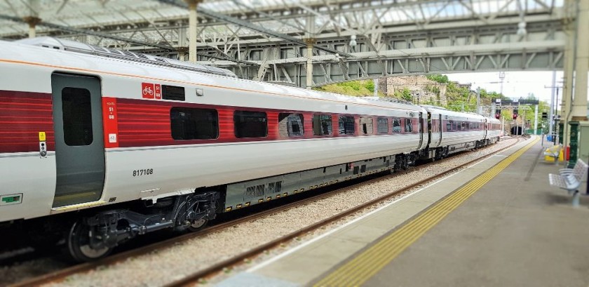 Azuma trains operated by LNER