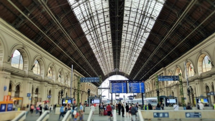 Gorgeous Budapest-Keleti station
