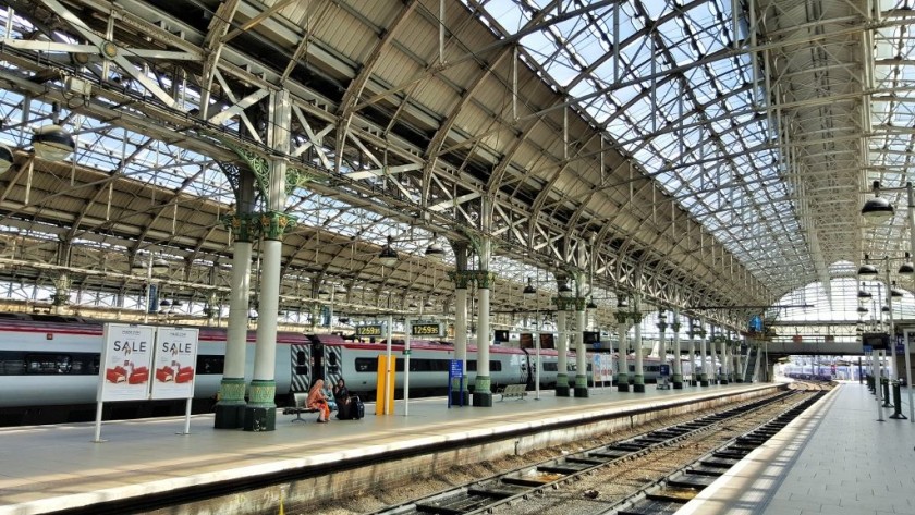 The beautifully restored main train has spanned platforms 1-12 since 1883
