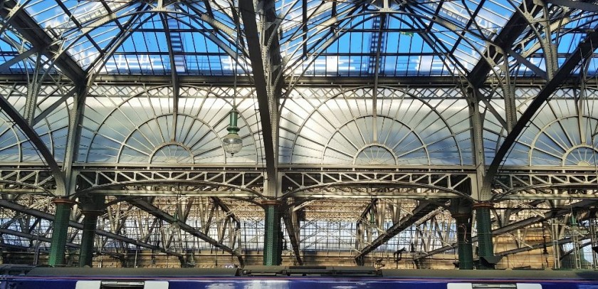 The station's original Edwardian architecture has been beautifully restored