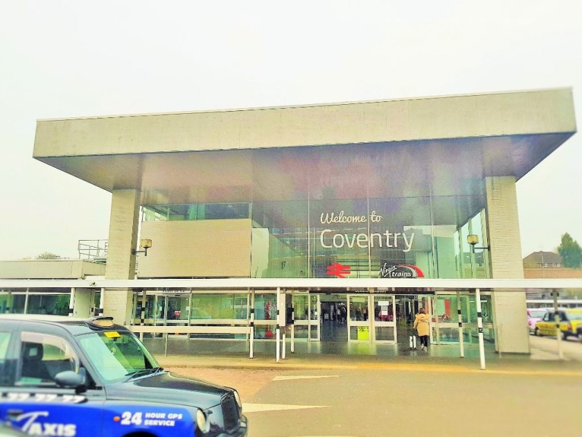 The main entrance at Coventry station is destined to be replaced