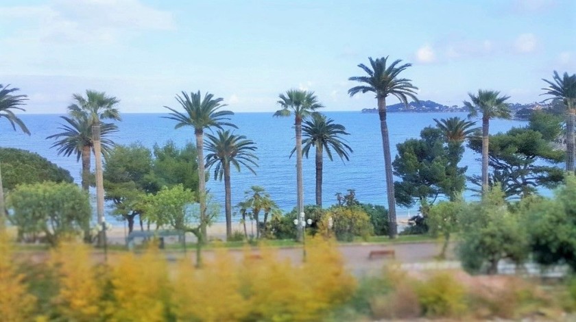 Travelling via Ventimiglia on to the route through the French Riviera