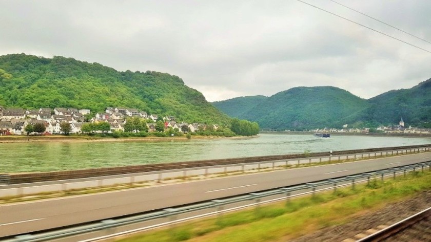 The pick of the views are between Boppard and Koblenz