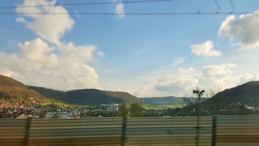 Between Ulm and Stuttgart