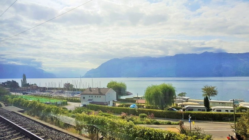 Between Vevey and Lausanne