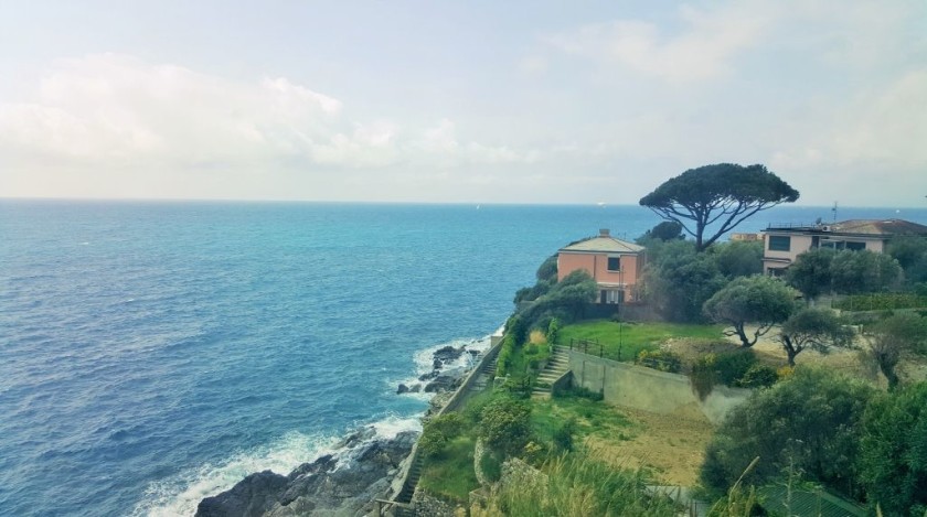 A brief glimpse of the Cinque Terre coast