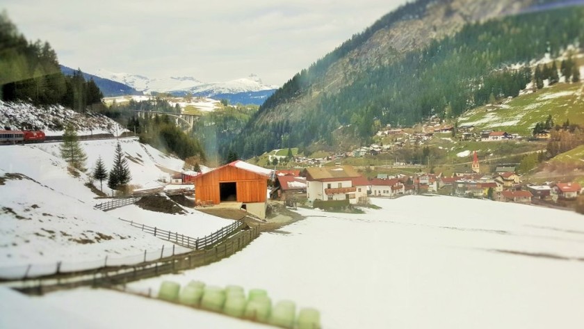 Between Brennero and Innsbruck (winter)