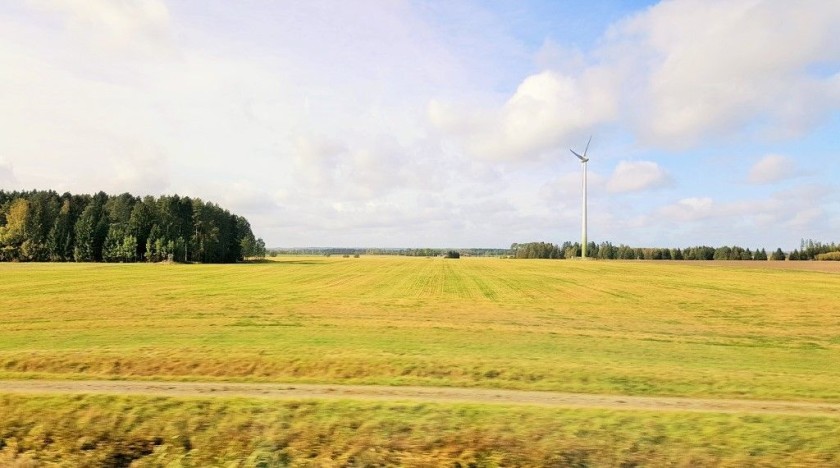 Swedish farm land