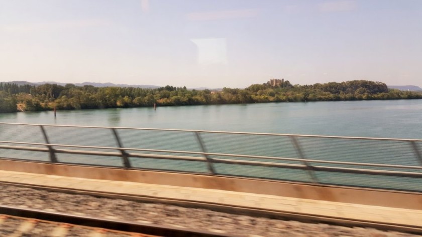 Between Lyon and Avignon
