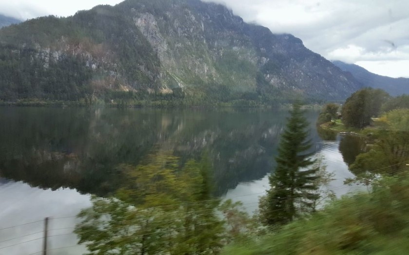 The view over the Hallstattersee