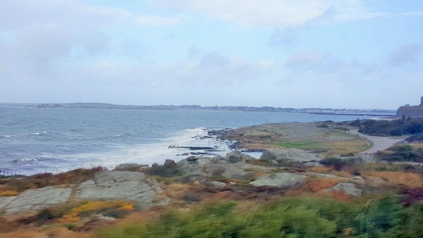 Another views of the Swedish coastline as the train heads north