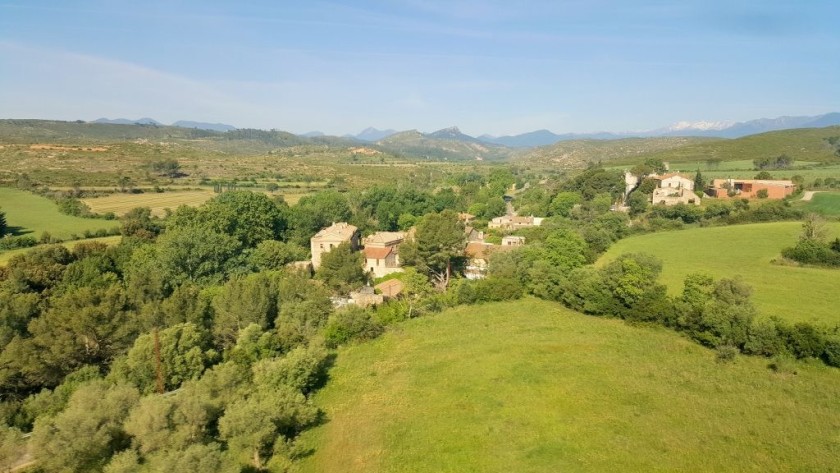 Another view on the left south of Perpignan