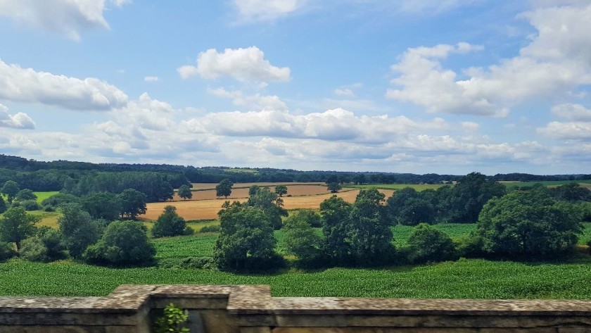 Looking to the right when travelling over the Ouse Valley viaduct...
