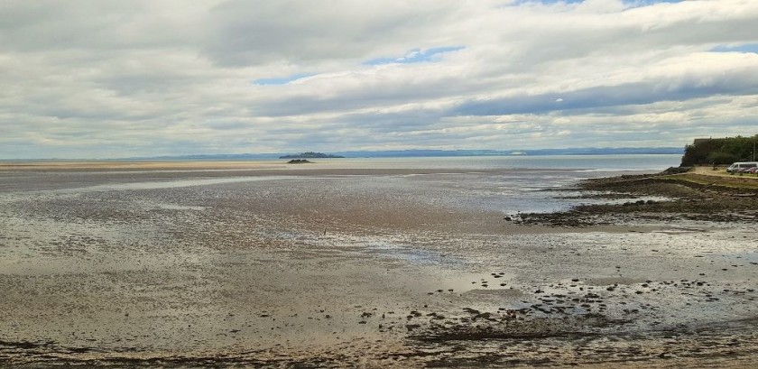 The train will spend around 15 mins travelling by the East Fife shore