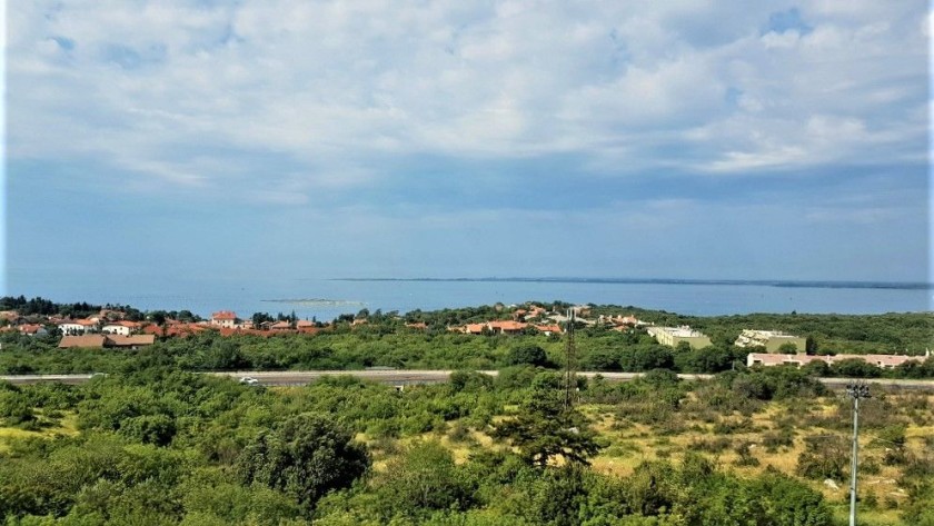 Looking towards the Adriatic east of Monfalcone