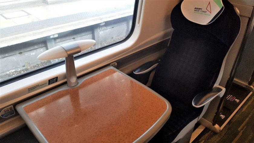 The seats in Standard Premier are also used in First Class