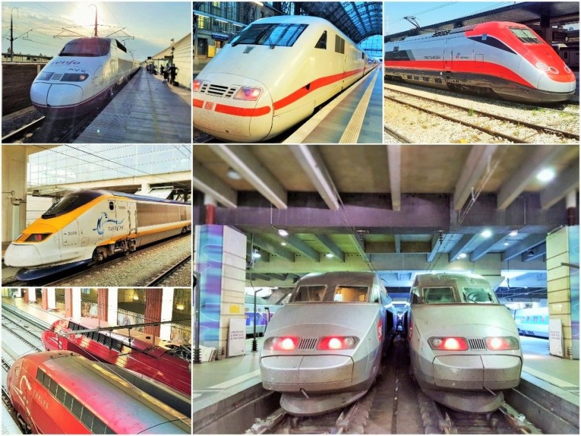 Europe's first generation of high speed trains