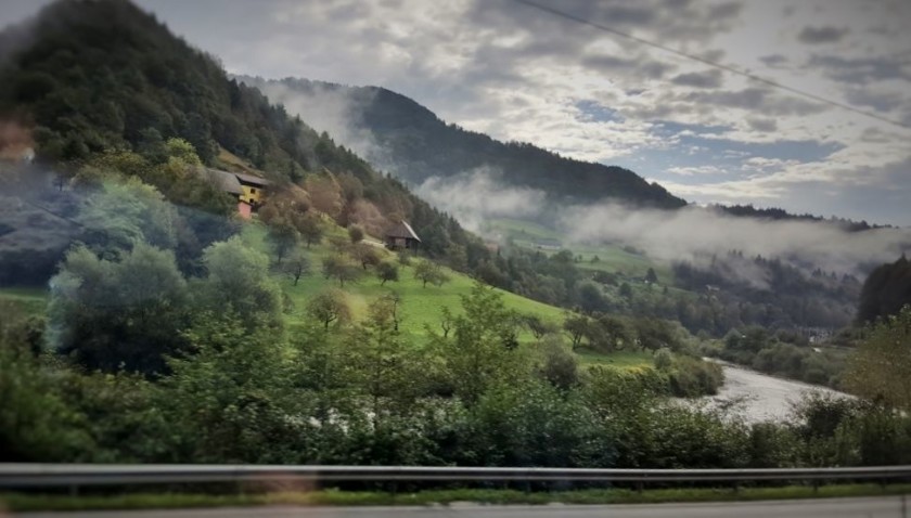 Travelling through Slovenia south of Maribor