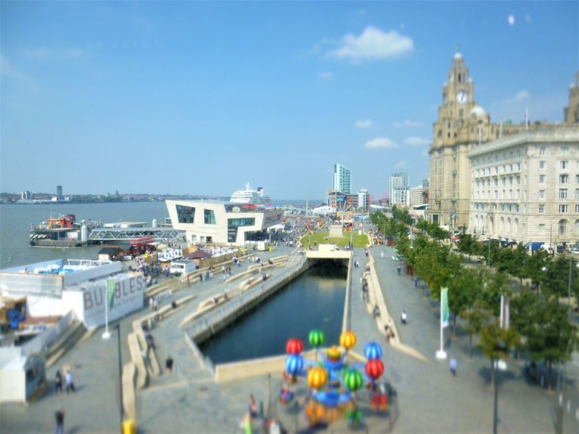 James Street station is a two minute walk from the Liverpool Waterfront