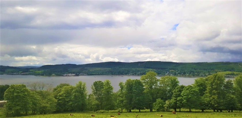 Passing by Loch Gare after departing from Helensburgh