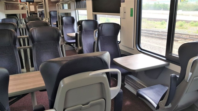 General view of First Class seating saloon